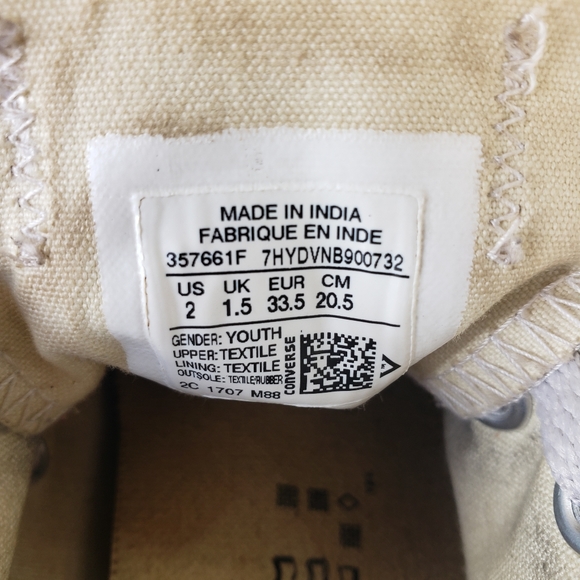 Converse All Stars Gold - Picture 3 of 4